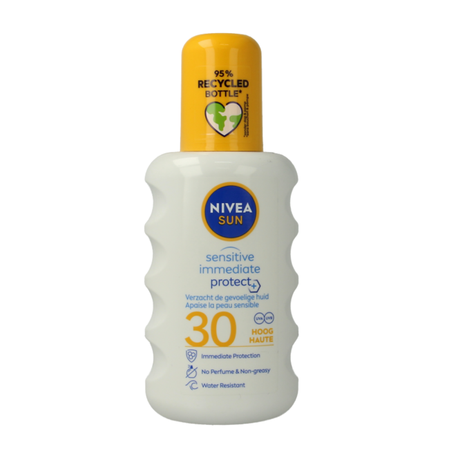 Nivea Sun Spray Solar Piel Sensible SPF30 200 ml