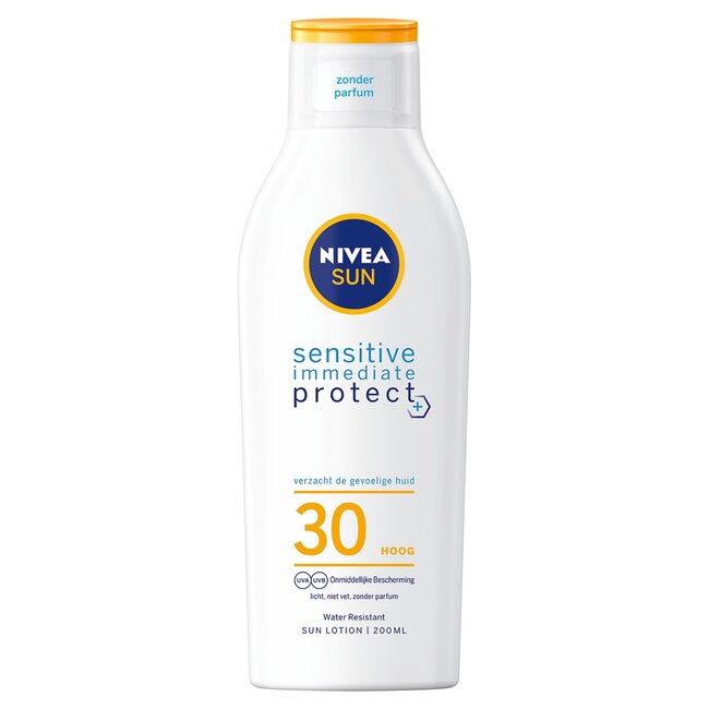 Nivea Sun Lait Solaire Peau Sensible SPF30 200 millilitres