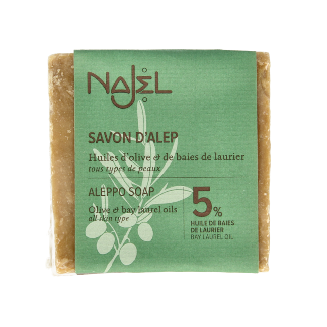 Najel Aleppo Olive Soap 5% Laurel 190 Gram