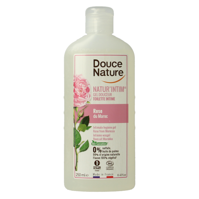 Douce Nature Gel lavant intime rose bio 250 ml