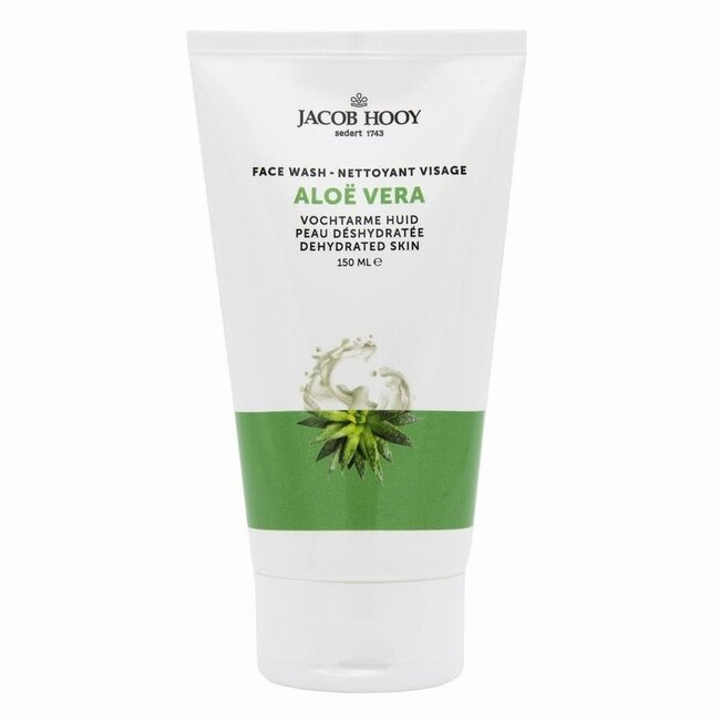 Jacob Hooy Limpiador facial de Aloe vera 150 ml