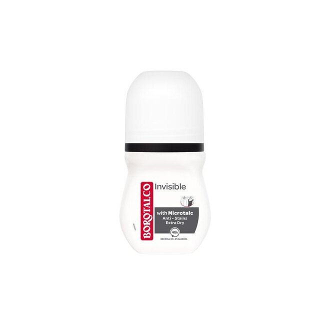 Borotalco Deodorante roller Invisible 50 Millilitri
