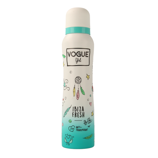 Deodorante Vogue Girl Ibiza Fresh 150 Millilitri