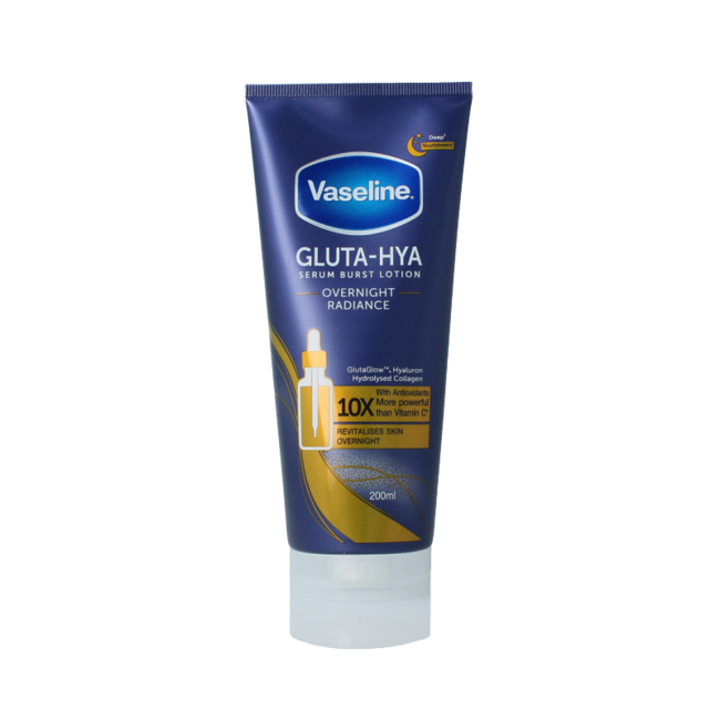 Vaseline Gluta-Hya loción serum Overnight Radiance 200 ml