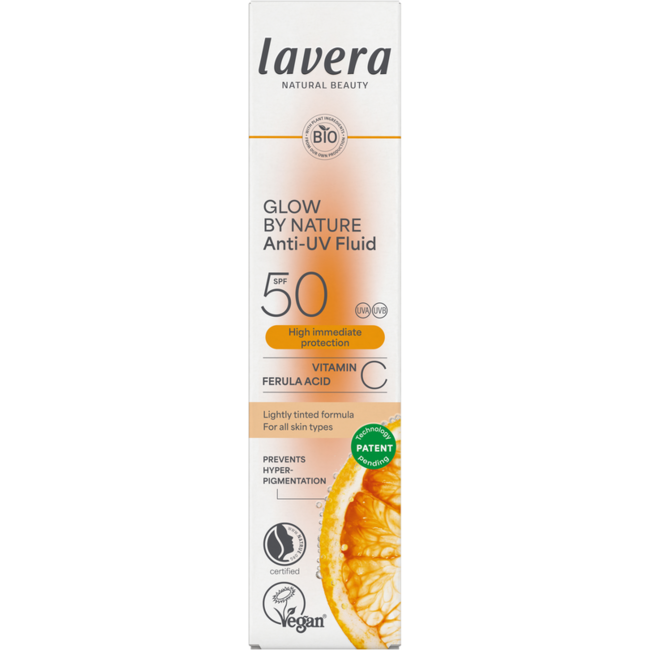 Lavera Glow by nature anti-UV fluid SPF50 40 Milliliter