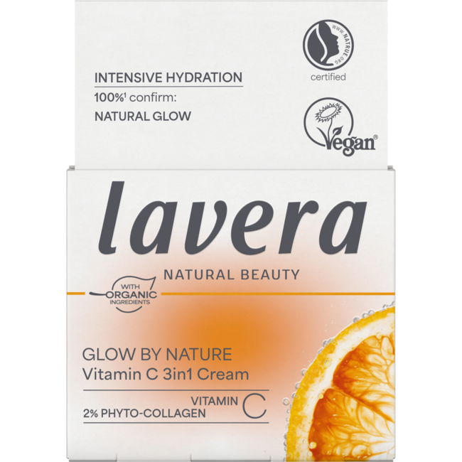 Glow by nature vitamine C 3-in-1 creme 50 Milliliter