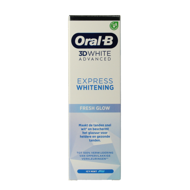 Pasta do zębów Oral B 3D White Advanced Express Fresh Whitening 75 mililitrów