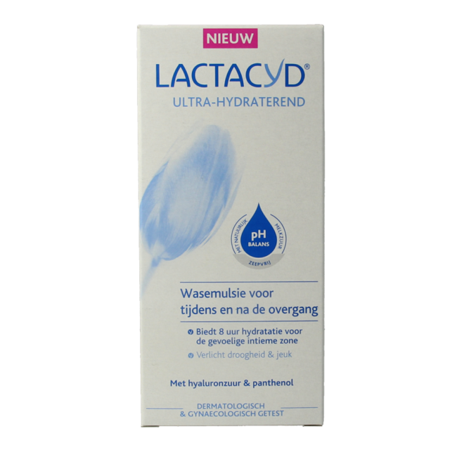 Lactacyd Emulsión de higiene íntima ultra hidratante menopausia 200 ml