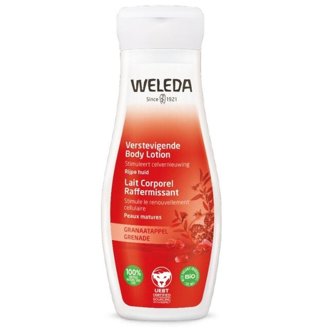 Lait corps raffermissant à la grenade Weleda 200 ml