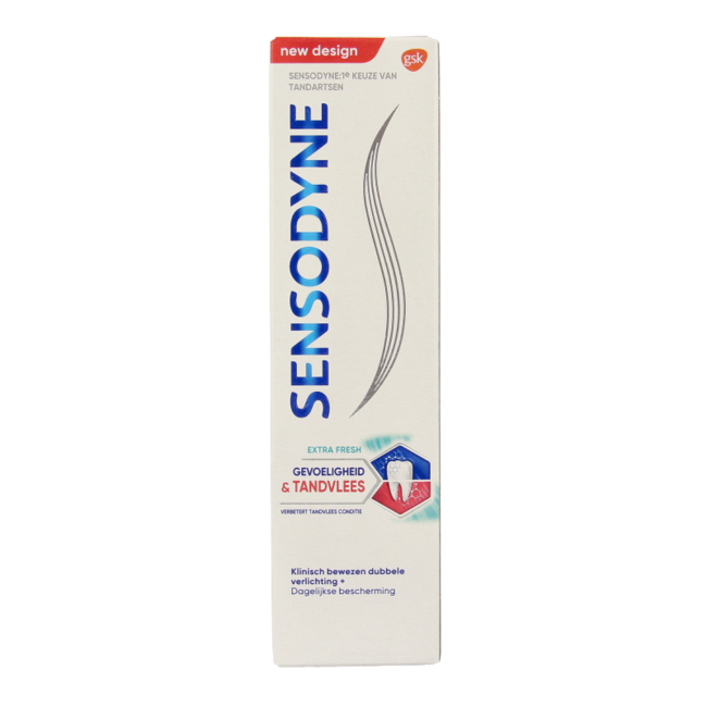Sensodyne Dentifrice Sensibilité & Gencives Extra Fresh 75 ml