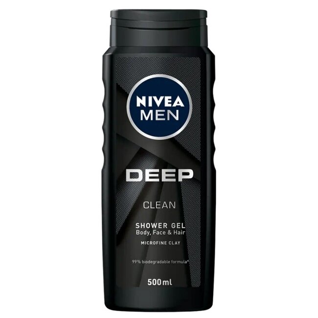 Gel de ducha Nivea Men Deep 500 ml