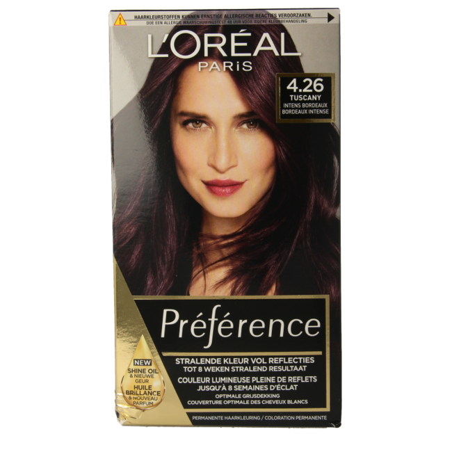 Préférence 4.26 Toscana bordeaux intenso 1 Set