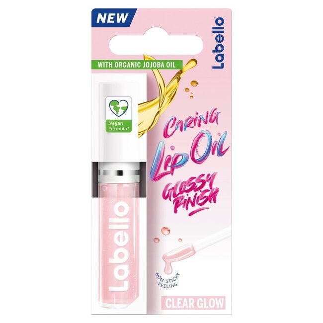 Labello Olejek do ust Clear Glow transparentny 5.5 Mililitra