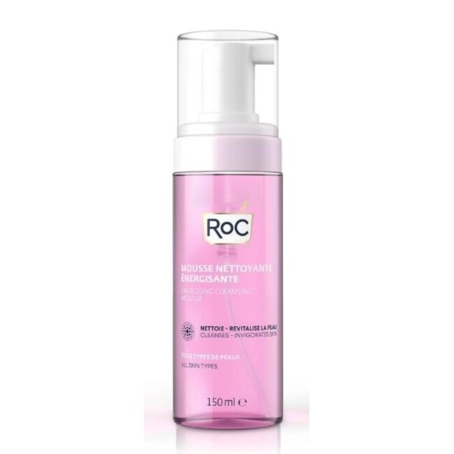 RoC Energising Cleansing Mousse 150 Millilitre