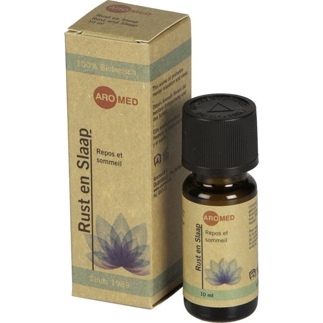 Aromed Lotus rust en slaap olie bio 10 Milliliter