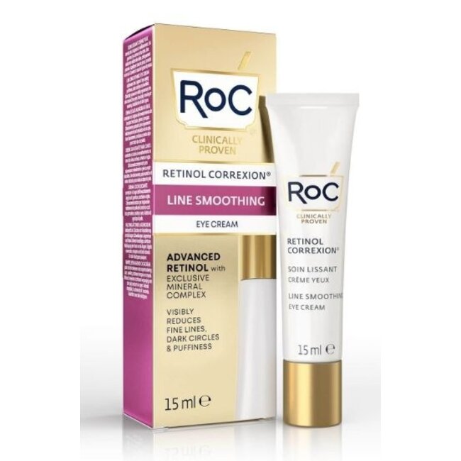 ROC Retinol Correxion krem wygładzający zmarszczki pod oczy 15 mililitrów