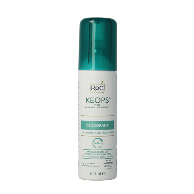 ROC Keops Deodorant Spray Fresh 100 Milliliter