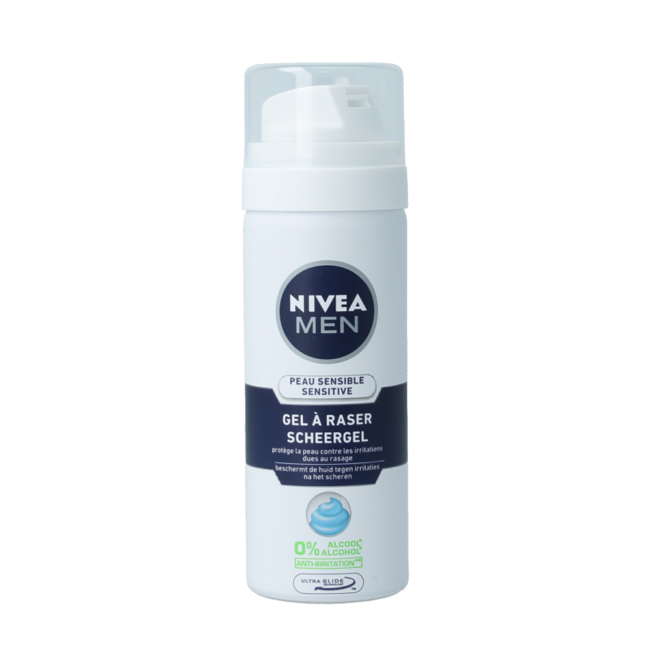 Gel de afeitar Nivea Men Sensitive mini 30 ml