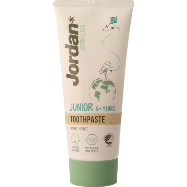 Jordan Green Clean Junior Zahnpasta 6+ 50 Milliliter