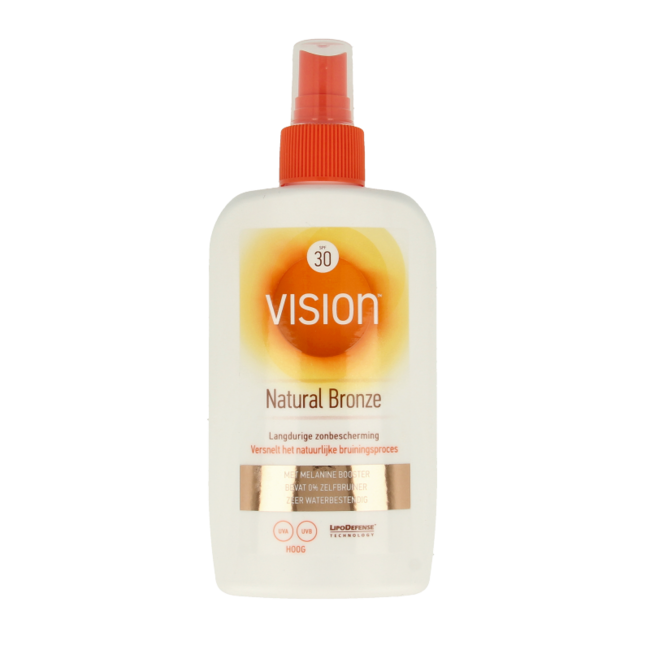 Vision Medium bronzo naturale SPF30 180 Millilitri