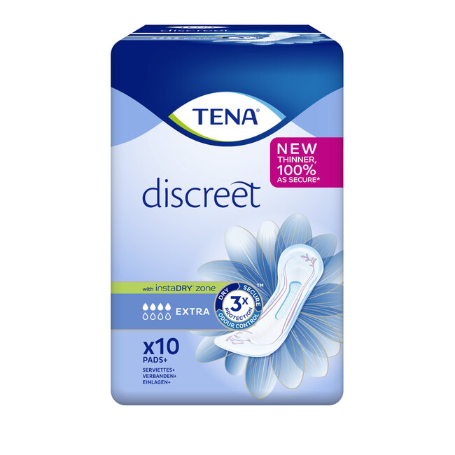 TENA Discreet Extra 10 unidades