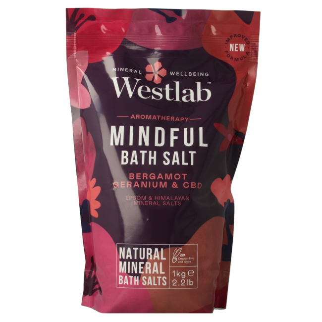 Sól do kąpieli Westlab Mindful 1 Kilogram