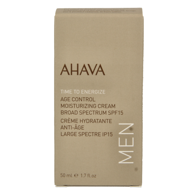 Ahava Men age control moisturizing gezichtcreme SPF15  50 Milliliter