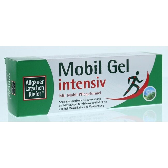 Gel Intensivo Móvil de Pino de Montaña Allgäuer Latshen Kiefer allgasan 100 Mililitros