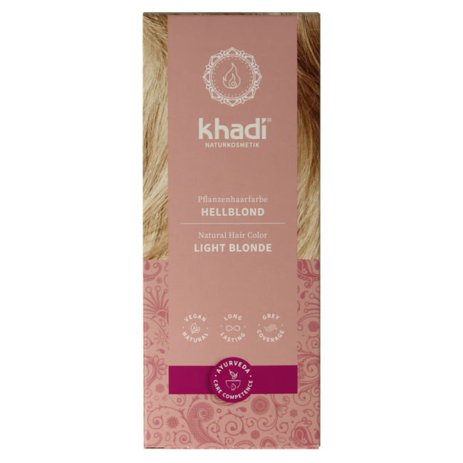 Khadi Tinte vegetal rubio claro 100 g