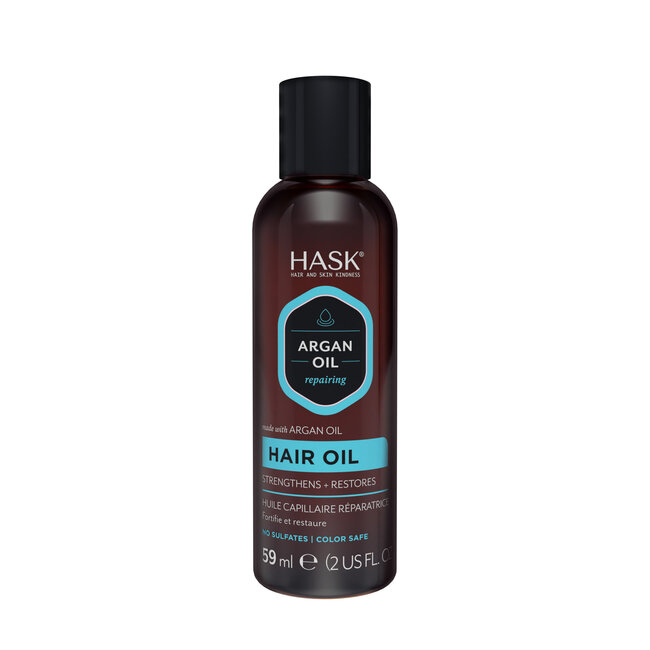 HASK Aceite de argán reparador de brillo 59 ml