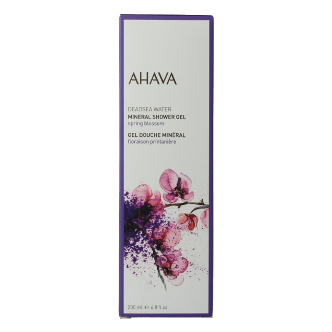 Ahava Mineral showergel spring blossom 200 Milliliter
