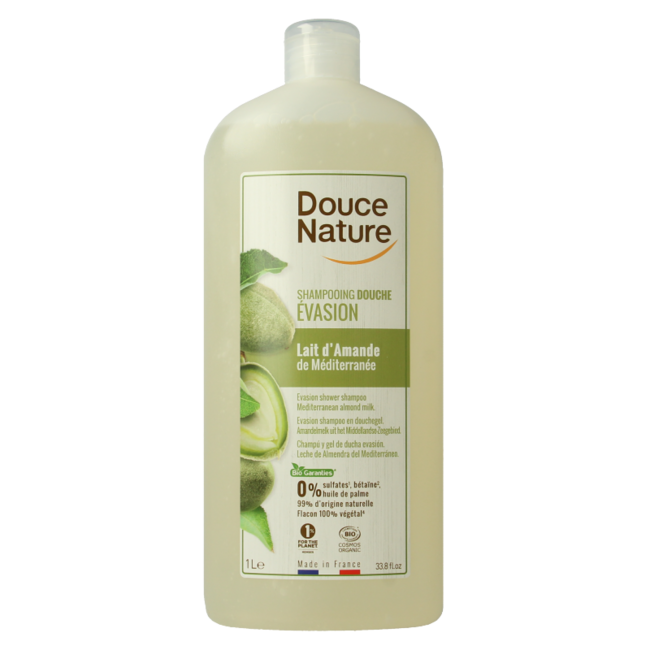 Douce Nature Duschmilch Süße Mandel Bio 1 Liter