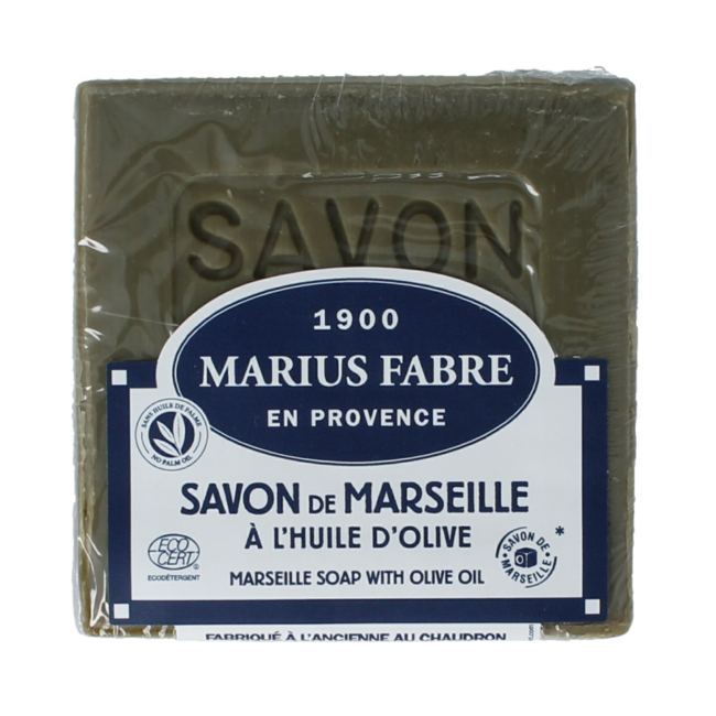 Marius Fabre Savon de Marseille à l'huile d'olive sous film 400 g