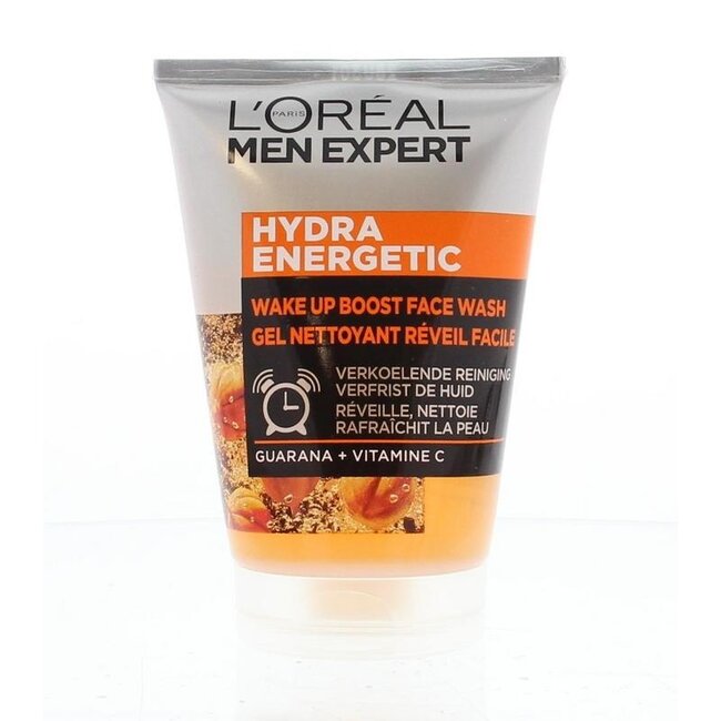 L'Oréal Men Expert Hydra Energetic Detergente Viso 100 Millilitri