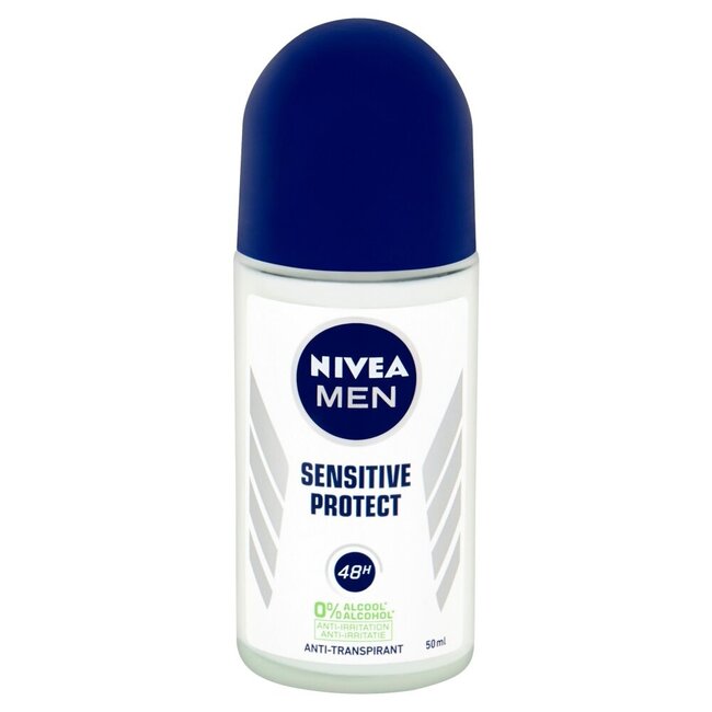 Nivea Men Deodorante Roll-on Sensitive Protect 50 Millilitri