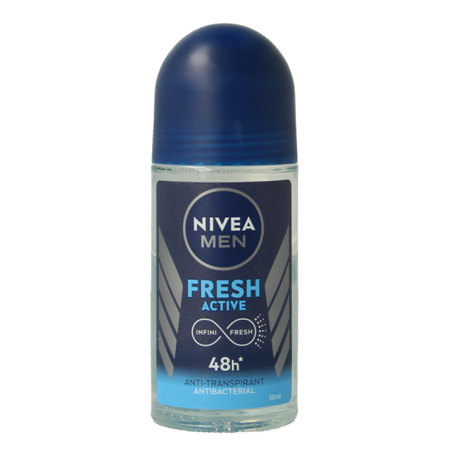 Nivea Men Fresh Active Deodorant Roll-On 50ml