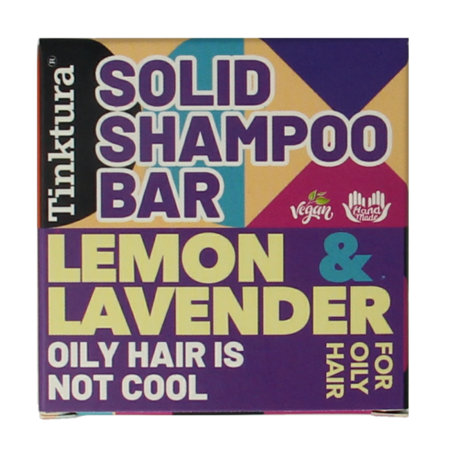 Tinktura Shampoo-Bar Zitrone/Lavendel, 1 Stück