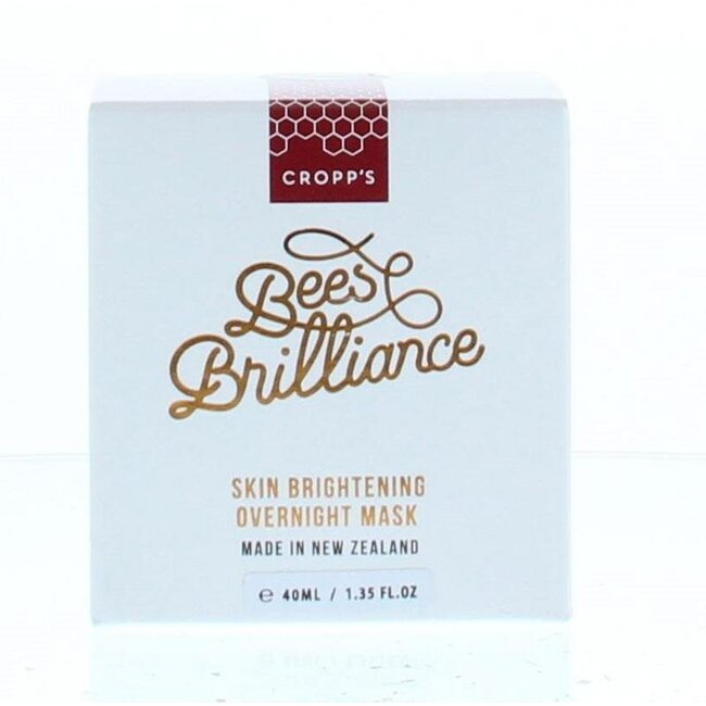 Mascarilla nocturna iluminadora Bees Brilliance 30 g