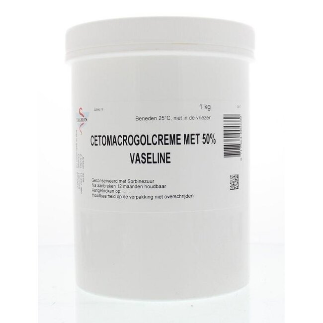 Krem Fagron Cetomacrogol z 50% wazeliną 1 Kilogram