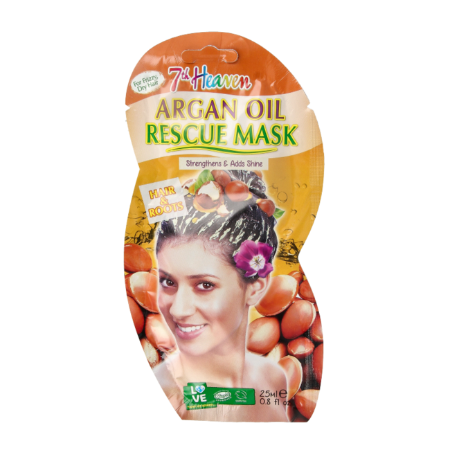 Montagne 7th Heaven maschera di salvataggio per capelli olio di argan 25 Millilitri