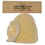 Aleppo Soap Co Heart-Shaped Natural Loofah Sponge 1 Piece