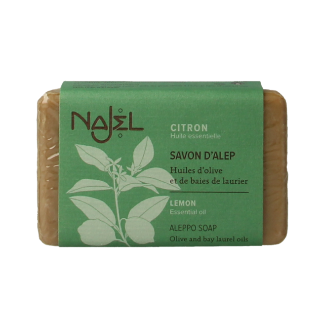 Najel Aleppo Seife Olive Zitrone Limette 100 Gramm