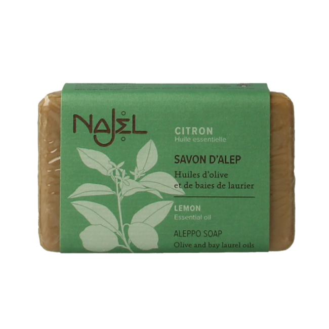 Savon d'Alep Najel olive citron lime 100 g