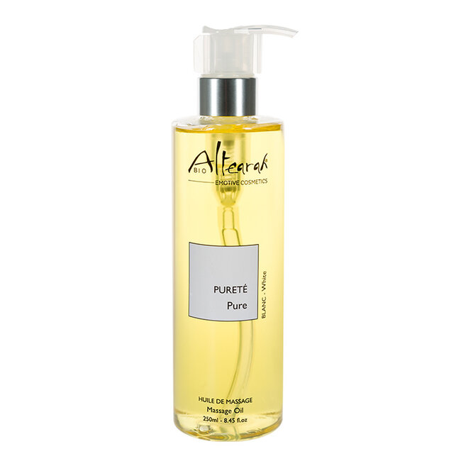 Altearah Aceite de masaje blanco puro 250 mililitros