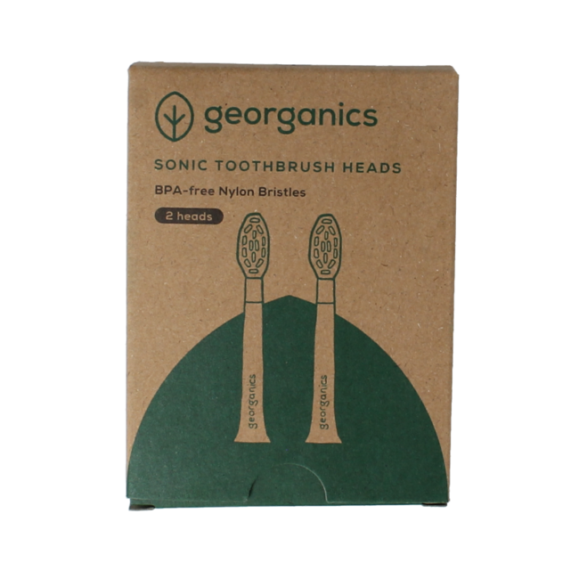 Georganics Sonic Ersatzköpfe 2 Stück