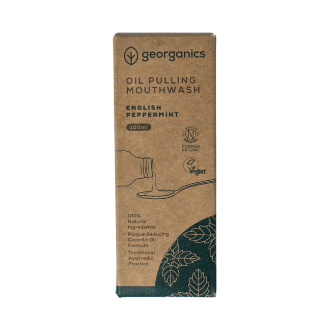 Mouthwash oilpulling english peppermint 100 Milliliter