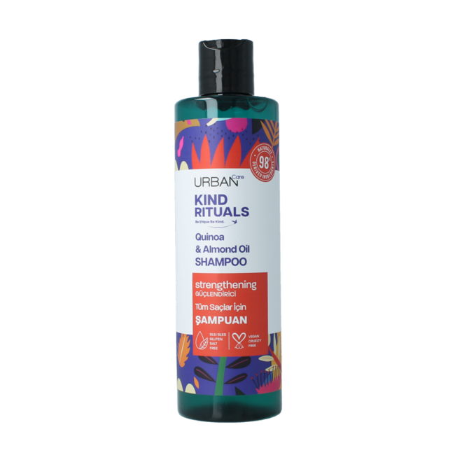 Shampoing Urban Care Kind Rituals quinoa & amande 400 ml