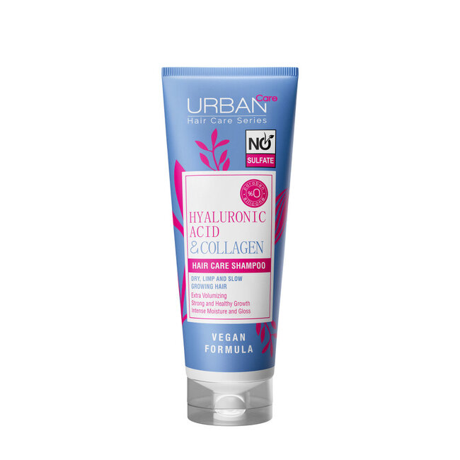 Urban Care Shampoo Acido Ialuronico & Collagene Senza Solfati 250 Millilitri