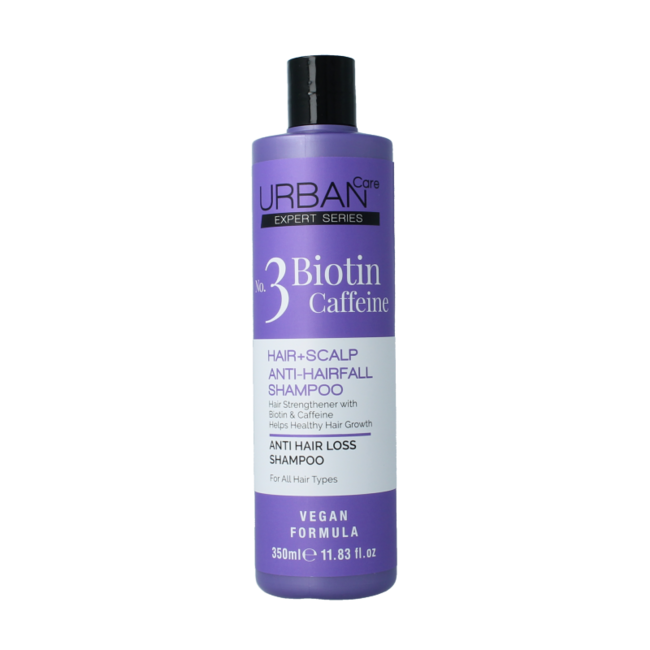 Shampoo Urban Care Expert Capelli & Cuoio Capelluto Biotina & Caffeina 350 Millilitri