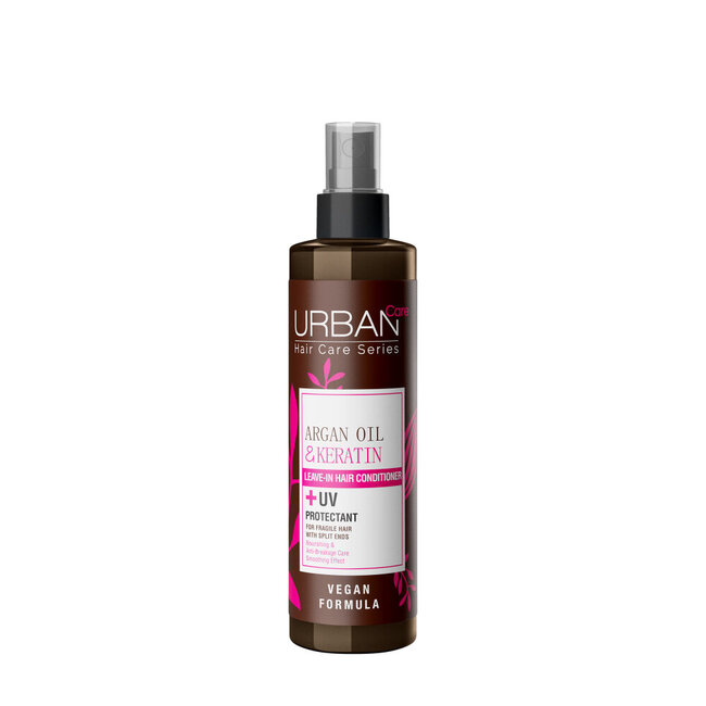 Urban Care Spray après-shampooing sans rinçage à l'huile d'argan et à la kératine 200 ml
